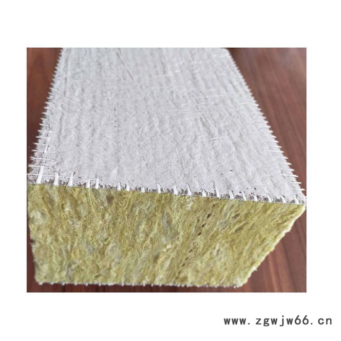 【昌泰】5公分120k彩钢夹心岩棉板建筑保温材料 保温材料岩棉 防水隔音插丝岩棉复合板 砂浆纸岩棉复合板 精选厂家图4