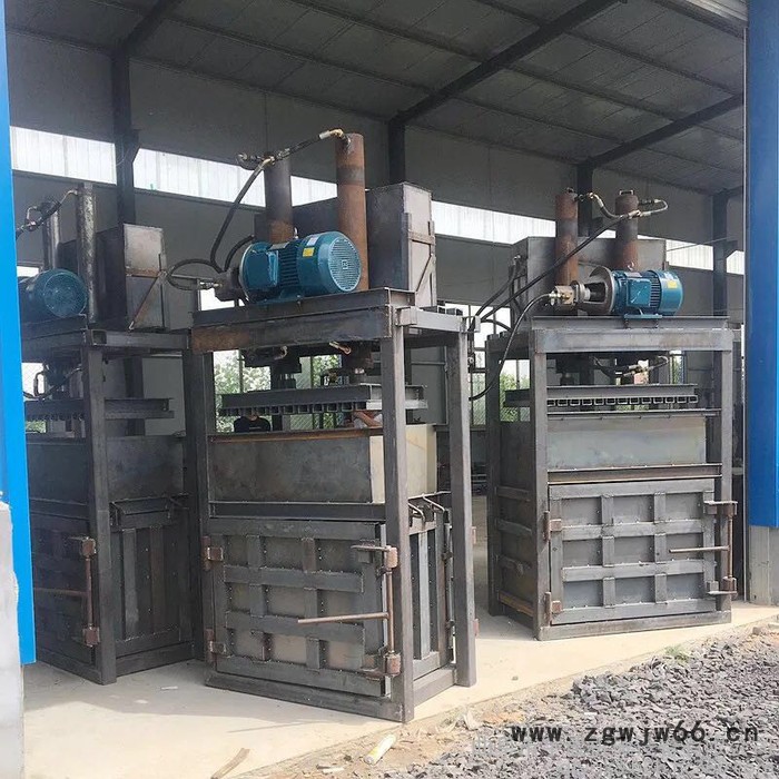 宇晨保温材料压缩机 塑料瓶打包压块机厂家图8