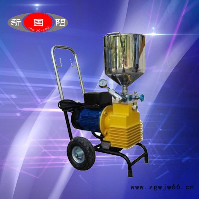 高压无气腻子喷涂机  保温材料砂浆喷涂机图4