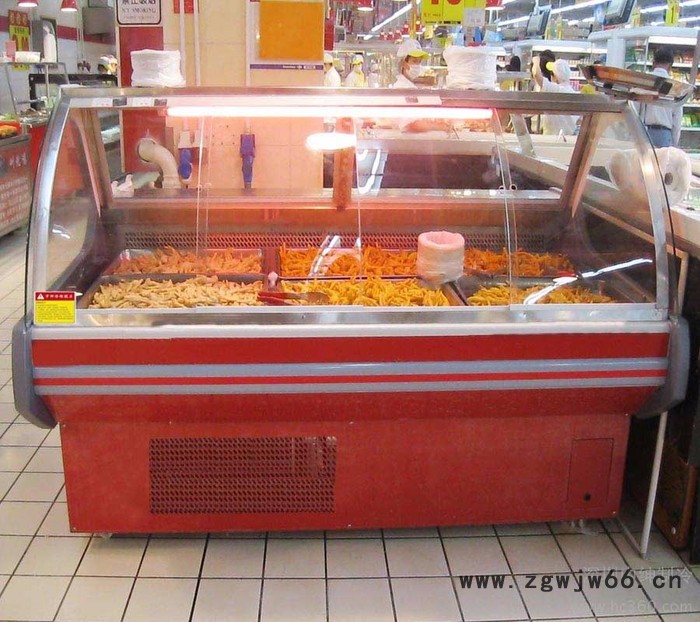 供应安德利O型熟食保鲜柜  进口保温材料，超厚保温层，更加节能环保图2