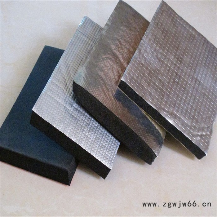 铝箔隔热棉自粘屋顶橡塑保温棉楼顶耐高温防火防晒隔热板保温材料图5