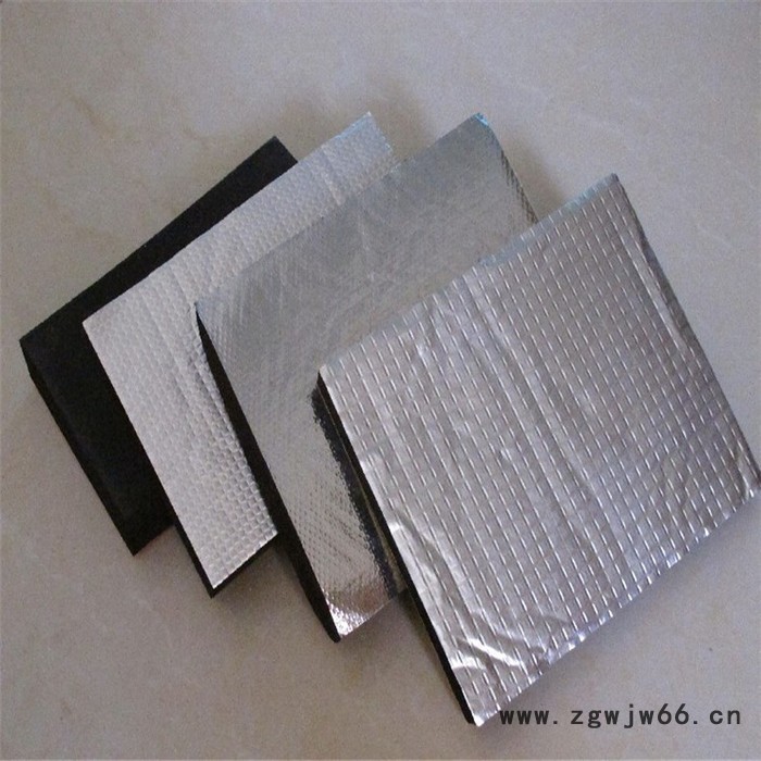 铝箔隔热棉自粘屋顶橡塑保温棉楼顶耐高温防火防晒隔热板保温材料图2