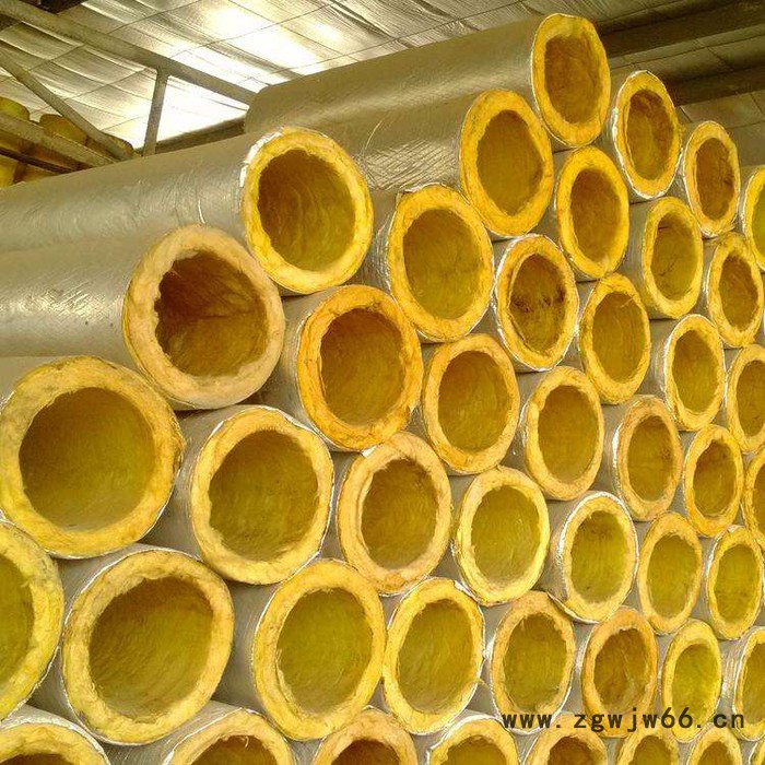 管道保温材料管道铝箔玻璃棉保温管防火离心玻璃纤维棉管图4