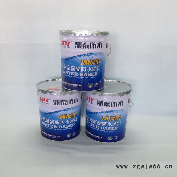 金鼎泰 水性951防水涂料屋顶屋面内外墙防水补漏聚氨酯沥青防水涂料路桥隧道工程防水材料
