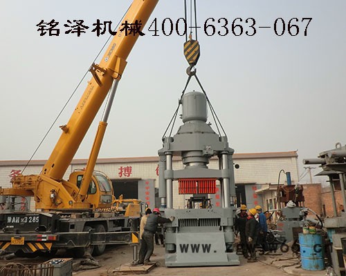 安全可靠的 耐火材料压砖机就选铭泽机械耐火砖设备图3