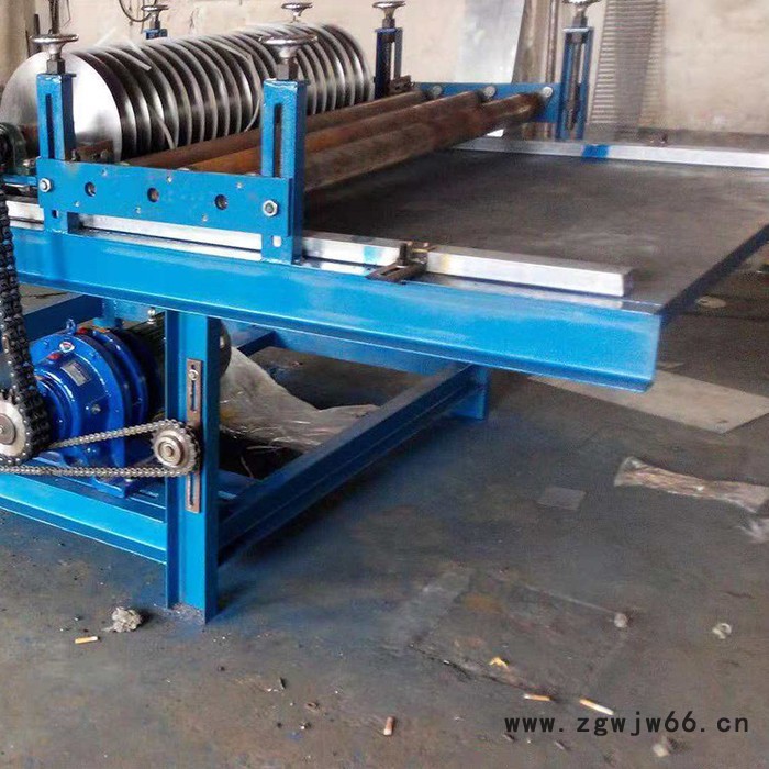 墙网岩棉裁条机玻璃棉保温材料裁条机三滚轴岩棉裁切设备图6