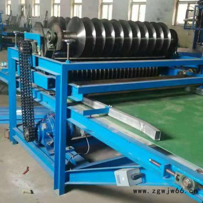 墙网岩棉裁条机玻璃棉保温材料裁条机三滚轴岩棉裁切设备图4