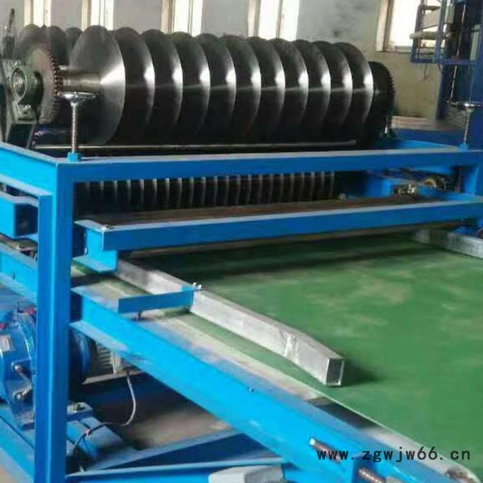 墙网岩棉裁条机玻璃棉保温材料裁条机三滚轴岩棉裁切设备图2