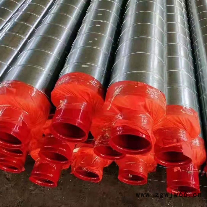 地埋钢套钢蒸汽保温钢管 钢套钢蒸汽保温材料水管 预制保温钢管图2