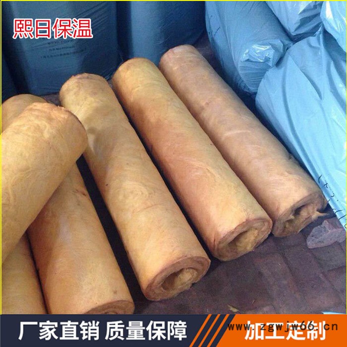 【熙日】管道保温玻璃棉管 离心玻璃棉 保温材料**图2