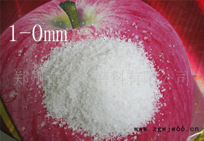 耐火材料，电熔白刚玉,白刚玉段砂**一级，质量稳定图2