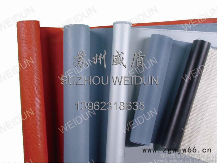 河南地铁专用防火硅橡胶玻纤垫片（两布三胶硅胶布） 其它耐火材料图3