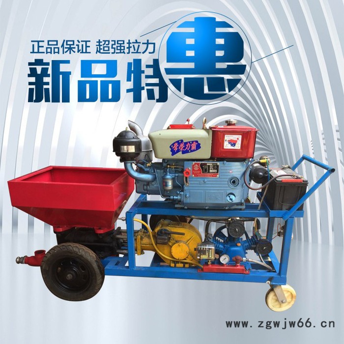 2018年新款 柴油版柱塞式砂浆喷涂机 内外墙保温材料喷涂机图4