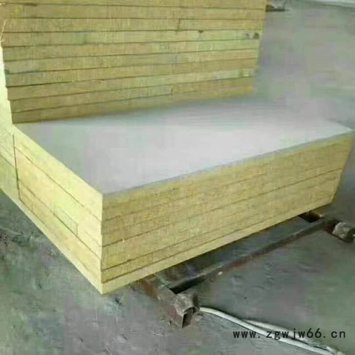 外墙防火保温材料   砂浆岩棉复合板  岩棉复合板价格图3