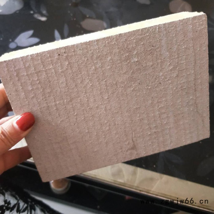 外墙防火保温材料   砂浆岩棉复合板  岩棉复合板价格图4