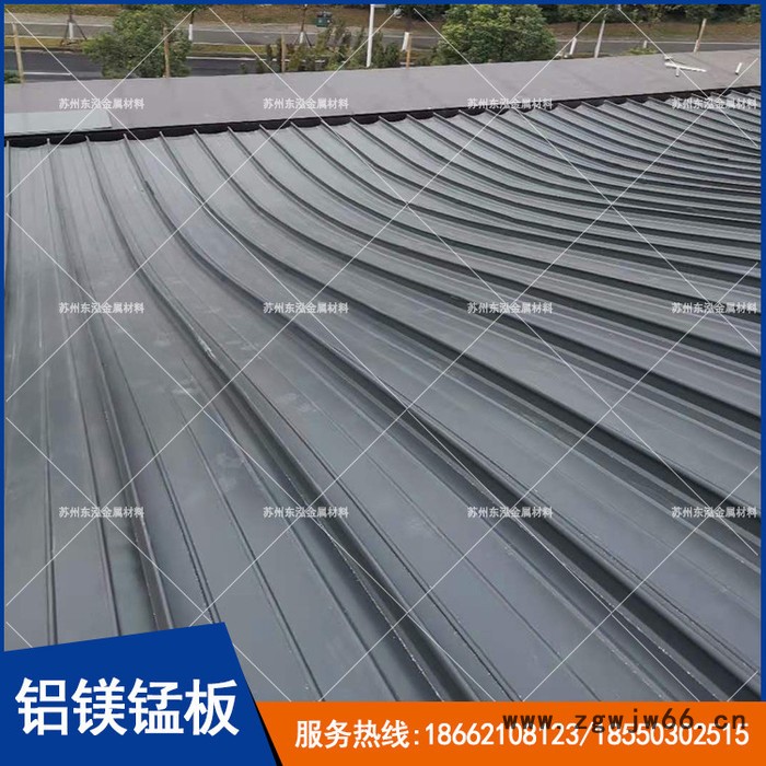 烟台、淄博铝镁锰板 0.8mm厚65-400型高立边铝镁锰合金屋面板 大型场馆金属屋面防水材料