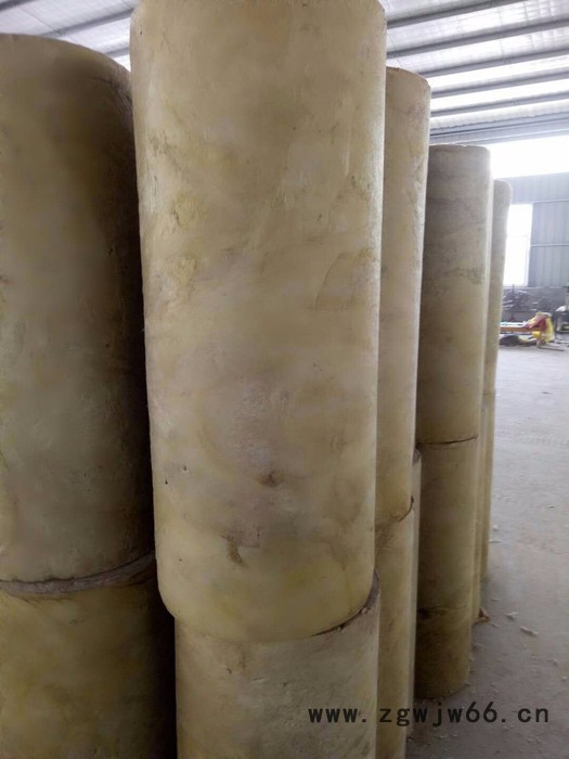 我厂家生产玻璃棉管 保温材料蒸汽管道保温用玻璃棉管图7