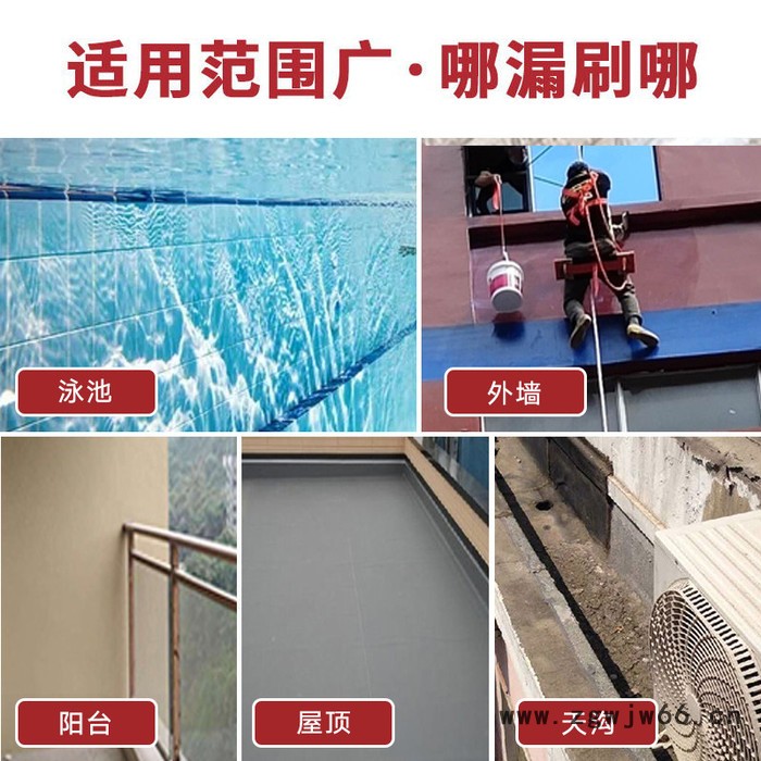 k11通用型聚合物防水涂料 环保抗渗粘贴力强多功能背水面防水材料 双虹K11通用型防水涂料图5