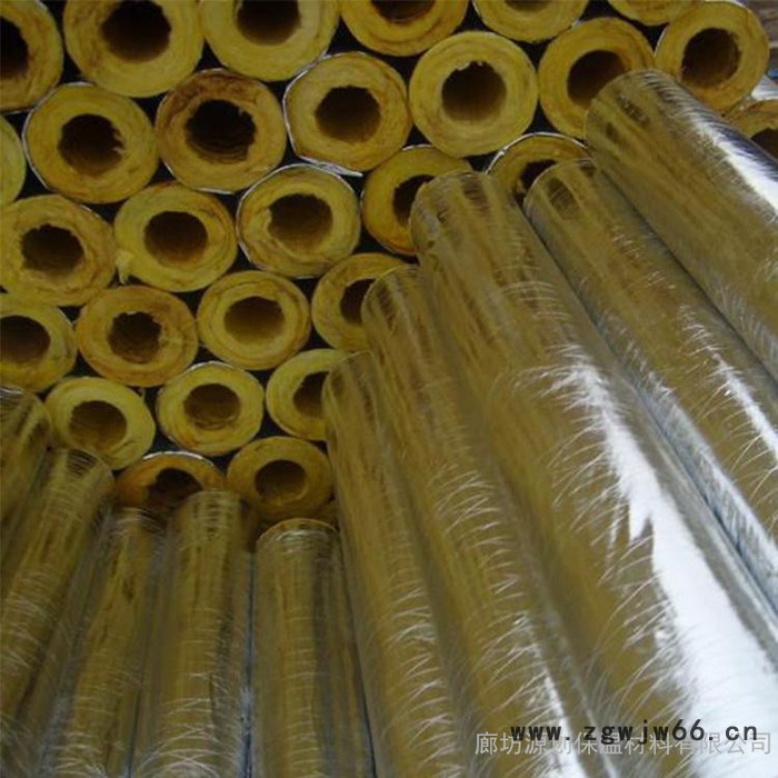 上海玻璃棉管壳 管道保温材料离心玻璃棉管 复合铝箔玻璃棉管图3