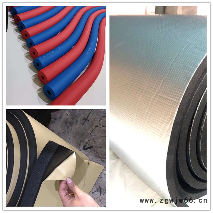 众安 橡塑板 30mm橡塑保温材料 B1级铝箔橡塑保温板 防火阻燃橡塑板 橡塑管图5