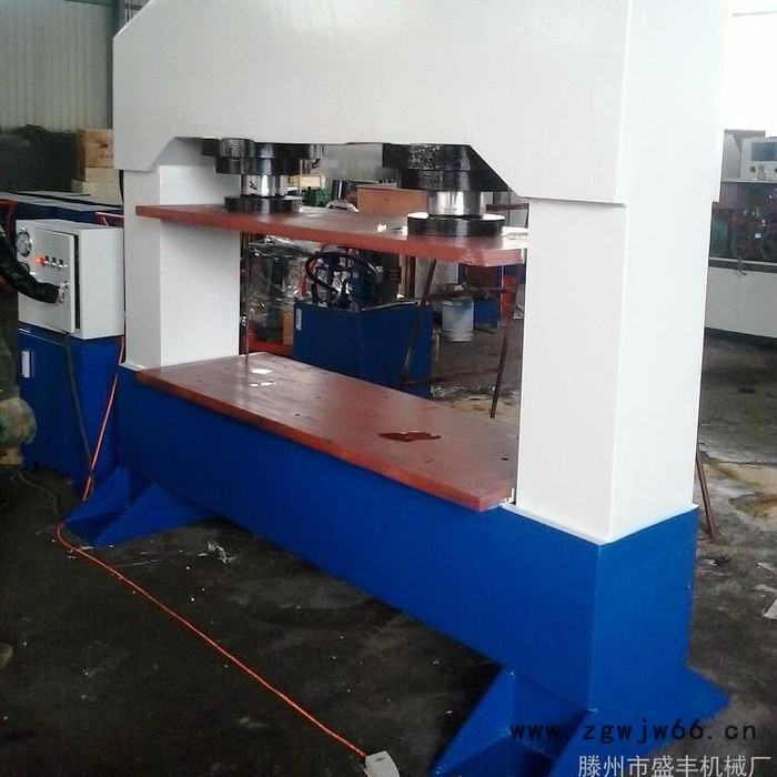 厂家供应滕州盛丰双缸400吨龙门液压机 保温材料压平机 定做双柱液压机图2