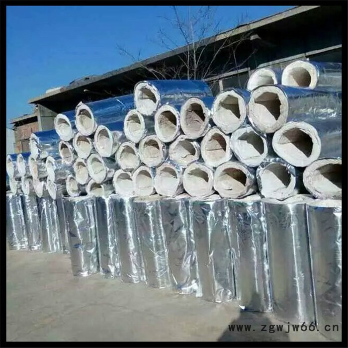 硅酸盐管壳-热网管道,设备管道及中央空调系统管道的隔热保温材料 硅酸盐保温管图4