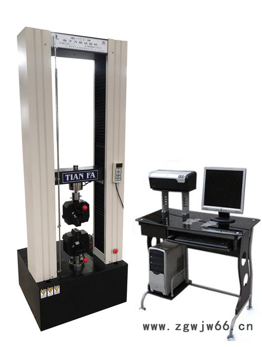 扬州天发供应JDL-100kN电子拉力试验机 拉力机 材料试验机，防水材料试验机 计算机控制电子万能试验机图5