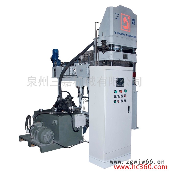 供应三嘉SP30VIP真空绝热板成型机 外墙保温材料生产设备图2