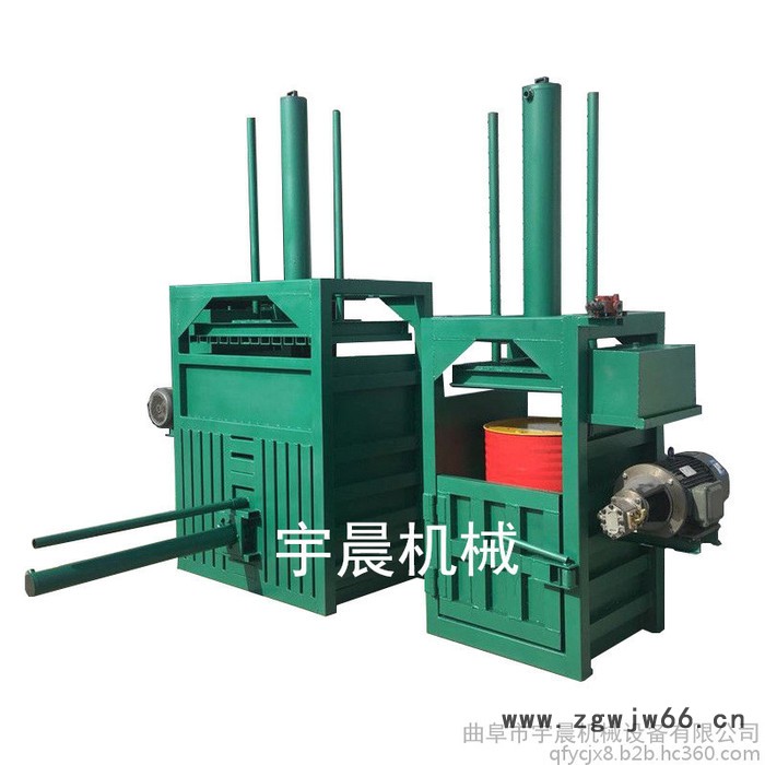 60吨双杠液压打包机价格  宇晨防水材料压块机 纸箱子压块机图6