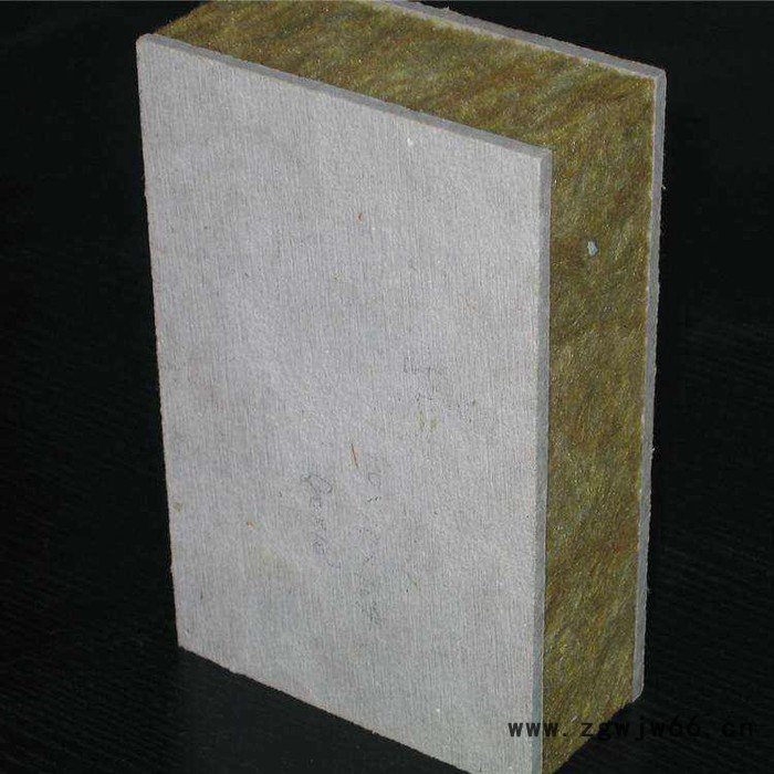 华能中天 复合岩棉板 阻燃防水岩棉板 复合吸音板 保温材料图2