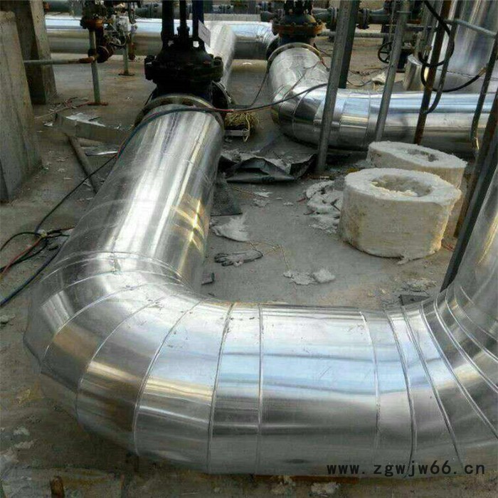 天津跃飞 铁皮复合保温材料 管道保温岩棉管 厂家供应 设备铁皮保温专用岩棉管 不锈钢反应釜保温施工 承接施工图2