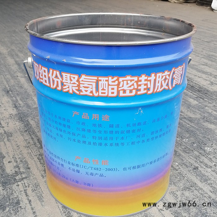 防水材料白色膏状聚硫密封胶 聚氨酯密封胶 双组份聚硫密封胶 25kg桶装图4