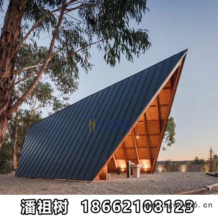 铝镁锰屋面板0.8mm厚25-430型铝瓦 扬州民宿铝镁锰金属屋面板屋面防水材料图4