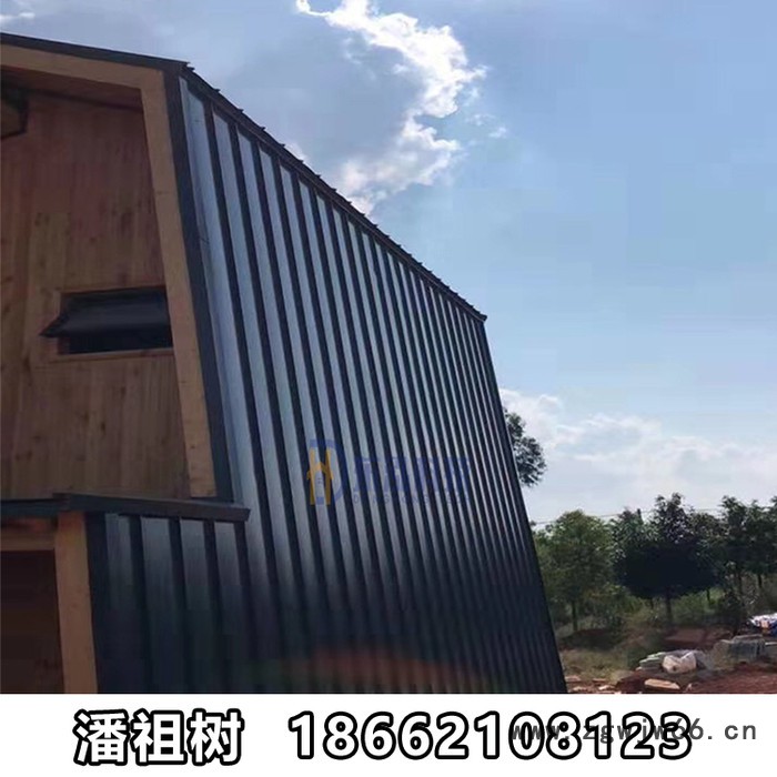 铝镁锰屋面板0.8mm厚25-430型铝瓦 扬州民宿铝镁锰金属屋面板屋面防水材料图5