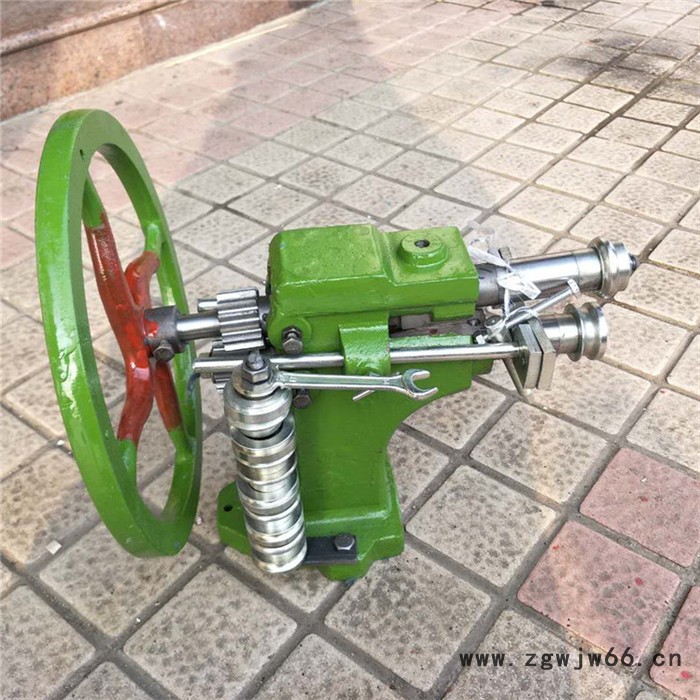 手动虾米弯头咬口机 白铁皮压边机 保温材料电动起线机图2