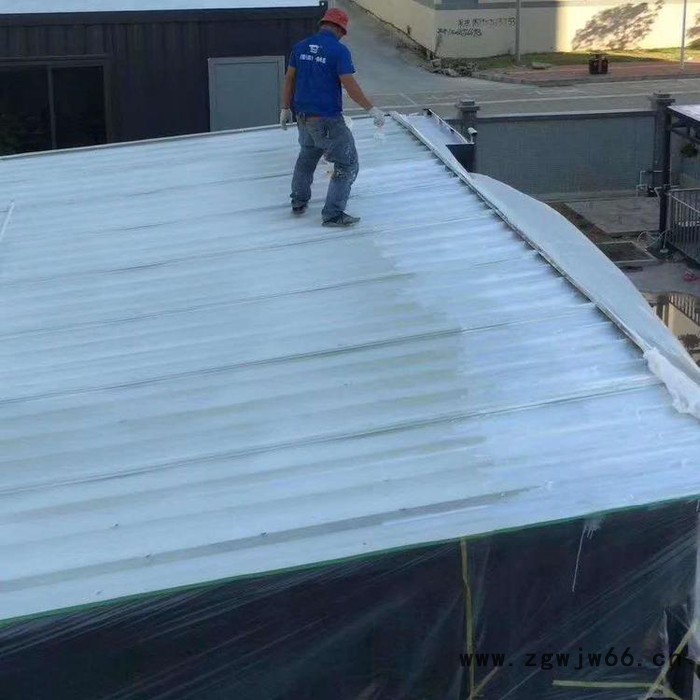 优雨防水材料生产厂家  水性纳米中空玻璃微珠保温隔热涂料  阳光房  PVC瓦面降温材料图2