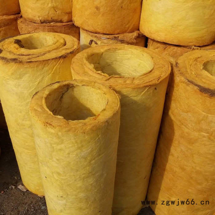 廊坊旭航保温材料有限公司生产销售DN32至DN1020各种管径型号玻璃棉保温管.复合玻璃棉管.玻璃棉管壳图4