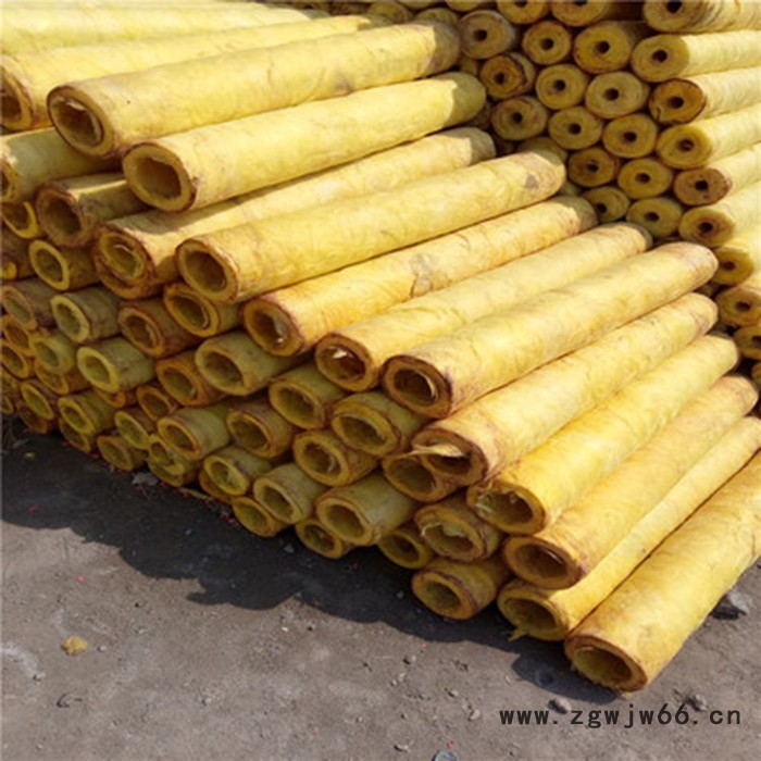 廊坊旭航保温材料有限公司生产销售DN32至DN1020各种管径型号玻璃棉保温管.复合玻璃棉管.玻璃棉管壳