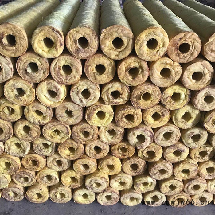 廊坊旭航保温材料有限公司生产销售DN32至DN1020各种管径型号玻璃棉保温管.复合玻璃棉管.玻璃棉管壳图5