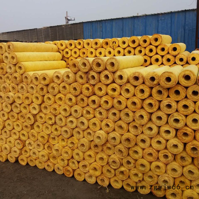 廊坊旭航保温材料有限公司生产销售DN32至DN1020各种管径型号玻璃棉保温管.复合玻璃棉管.玻璃棉管壳图6