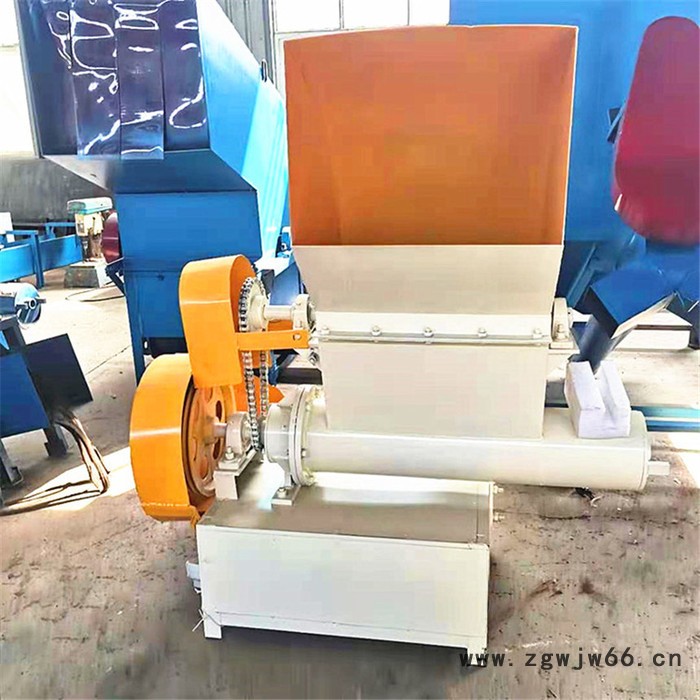 泡沫快餐盒化块机  泡沫包装箱料化坨机 保温材料泡沫制块机工作原理图4