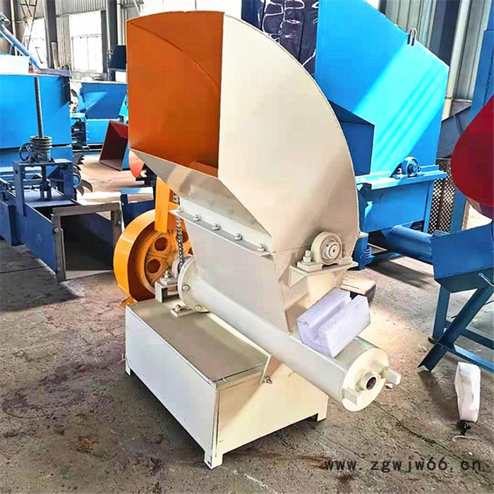 泡沫快餐盒化块机  泡沫包装箱料化坨机 保温材料泡沫制块机工作原理图6