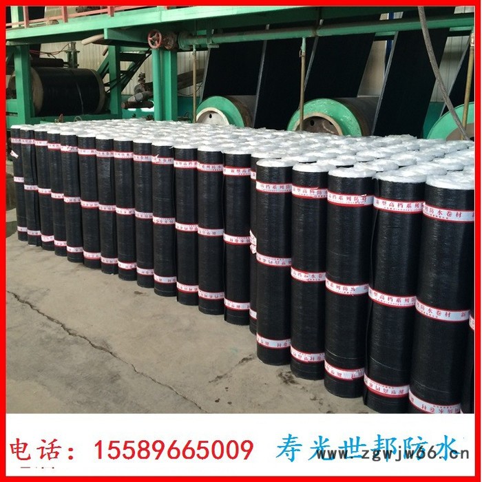 **SBS防水卷材 弹性体改性沥青防水卷材 化学阻根 复合胎沥青卷材 彩色 SBS防水材料 耐根穿刺防水材料图3