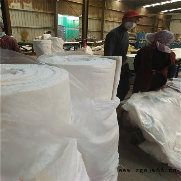 《悦恒保温》供应硅酸铝保温材料 硅酸铝纤维制品 硅酸铝卷毡 硅酸铝针刺毯 硅酸铝针刺毯厂家图3