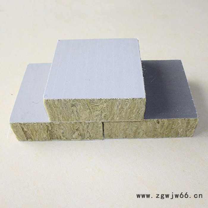 【昌泰】8公分密度130k机制岩棉板 彩钢岩棉复合板 外墙保温材料 砂浆岩棉复合板 竖丝抹面 精选厂家图2