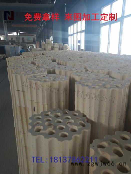金诺耐材19孔高铝格子砖 专注耐火材料生产三十年产品涉及钢铁 水泥 玻璃 化工等行业 一手货源 量大从优图3