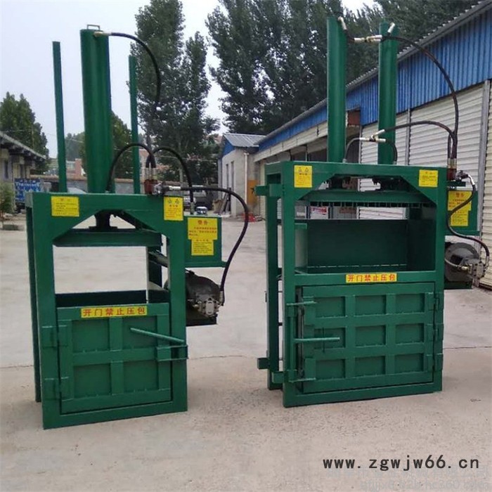 废旧保温材料打包机 金佳单缸编织袋压包机 立式废料边角料打包机图2