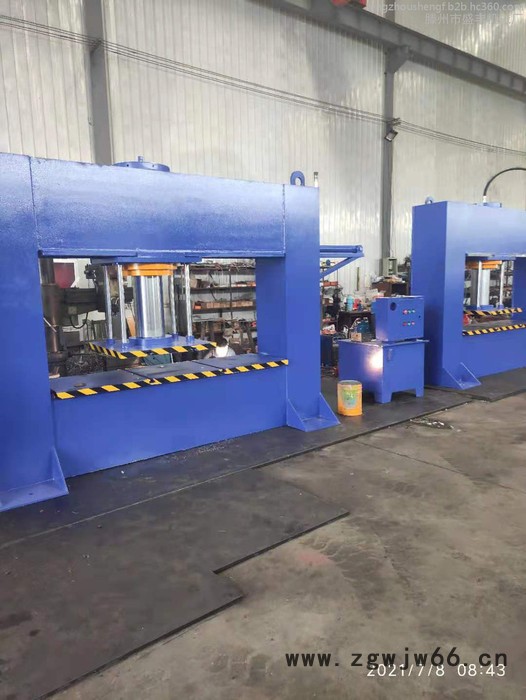 龙门液压机 400吨双缸龙门式液压机500吨双缸压平机保温材料压平机图3