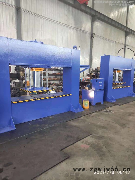 龙门液压机 400吨双缸龙门式液压机500吨双缸压平机保温材料压平机图5