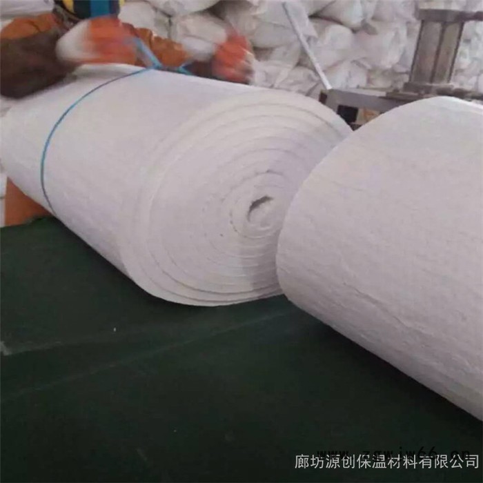 硅酸铝纤维毯 耐火陶瓷纤维针刺毯 硅酸铝保温被 硅酸铝卷毡 针刺毡 防潮材料图6
